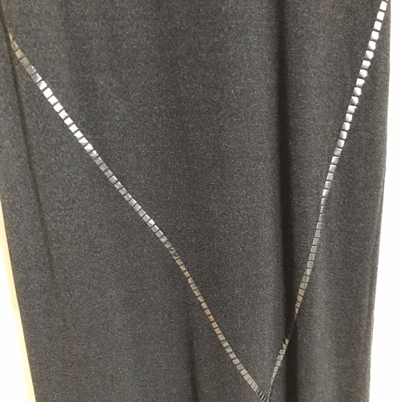 Body skimming floor length dress w/ open back - Picture 3 of 4